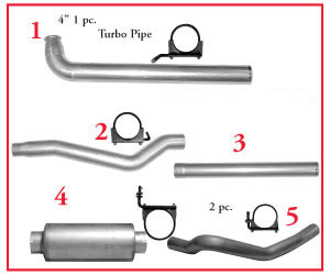 2001 - 2004 Chevrolet 2500/3500 Crew Cab 6.6L Duramax 2 & 4WD